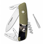 Vreckový švajčiarsky nôž Swiza TT03 Bear Wildlife